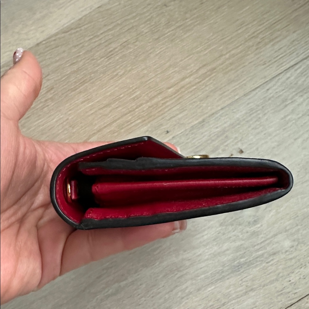 fendi f is fendi continental wallet Elegant Red Leather Wallet - Picture 5 of 14